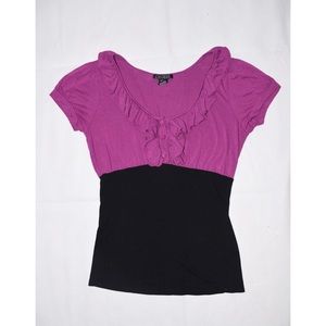 Pink and black blouse (🔴LAST CHANCE will be taken off soon)